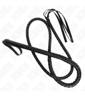KINK - LÁTIGO DE SERPIENTE LARGO NEGRO 210 CM