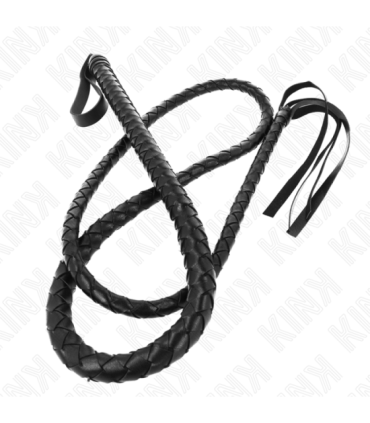KINK - LÁTIGO DE SERPIENTE LARGO NEGRO 210 CM