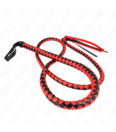 KINK - LÁTIGO DE SERPIENTE LARGO ROJO 210 CM