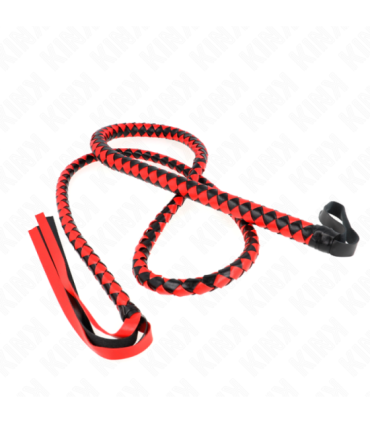 KINK - LÁTIGO DE SERPIENTE LARGO ROJO 210 CM
