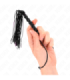 KINK - MINI LÁTIGO DE SILICONA CON AGARRE 6 BOLAS NEGRO 26 CM