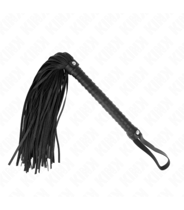 KINK - LÁTIGO CON MANGO TEXTURIZADO NEGRO 48.5 CM