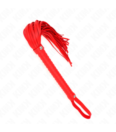 KINK - LÁTIGO CON MANGO TEXTURIZADO ROJO 48.5 CM