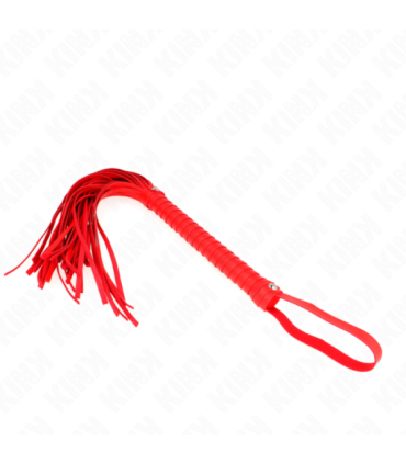 KINK - LÁTIGO CON MANGO TEXTURIZADO ROJO 48.5 CM