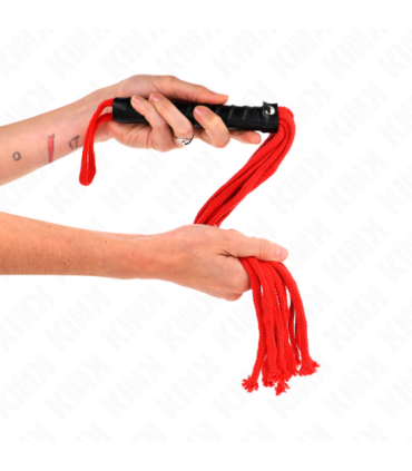 KINK - LÁTIGO DE CUERDA ROJO 56 CM