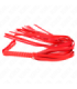 KINK - LÁTIGO DE COLA LARGA Y MANGO CORTO ROJO 70 CM