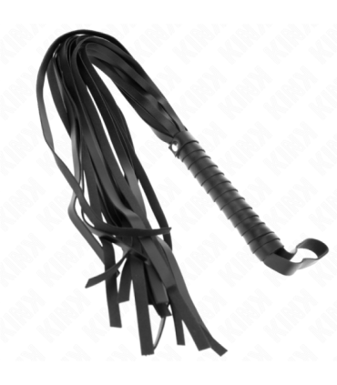 KINK - LÁTIGO DE COLA LARGA Y MANGO CORTO NEGRO 70 CM