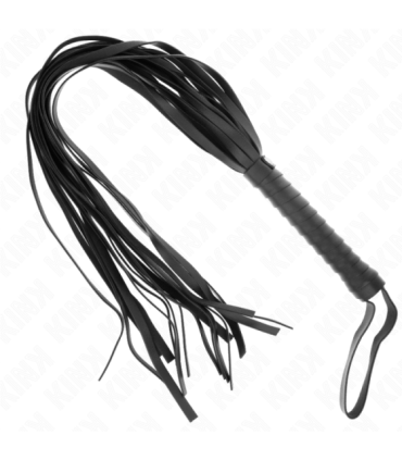 KINK - LÁTIGO DE COLA LARGA Y MANGO CORTO NEGRO 70 CM
