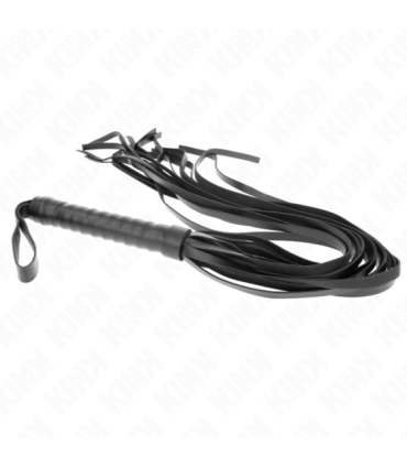 KINK - LÁTIGO DE COLA LARGA Y MANGO CORTO NEGRO 70 CM