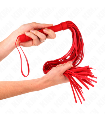 KINK - LÁTIGO PVC BLANDO ROJO 70 CM