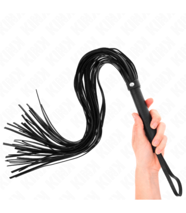 KINK - LÁTIGO PVC BLANDO NEGRO 70 CM