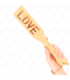 KINK - PALA DE BAMBÚ PALABRA LOVE 32 X 5.5 CM