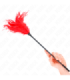 KINK - PLUMAS MÚLTIPLES PARA COSQUILLAS ROJO 45 CM