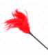 KINK - PLUMAS MÚLTIPLES PARA COSQUILLAS ROJO 45 CM