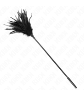 KINK - PLUMAS MÚLTIPLES PARA COSQUILLAS NEGRO 45 CM
