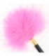KINK - PLUMAS PARA COSQUILLAS METAL DORADO FUCSIA 18 CM