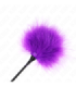 KINK - PLUMAS PARA COSQUILLAS MORADO USADO PARA EL KIT BONDAGE 27 CM