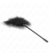KINK - PLUMAS PARA COSQUILLAS NEGRO USADO PARA EL KIT BONDAGE 27 CM