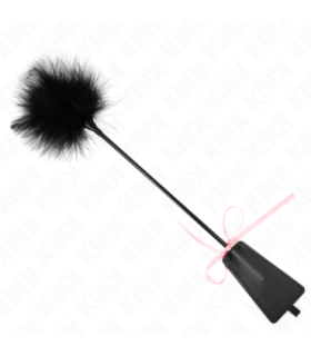 KINK - PLUMAS PARA COSQUILLAS CON LAZO DE CINTA ROSA 49 CM