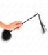 KINK - LÁTIGO DE SILICONA CON PLUMAS PARA COSQUILLAS 47 CM