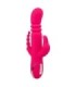 CALEXOTICS - JACK FANTASY TRIPLE VIBRADOR CALENTABLE RABBIT ROSA