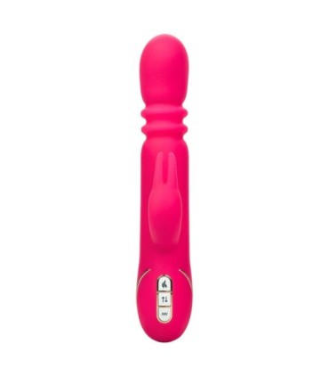 CALEXOTICS - JACK FANTASY TRIPLE VIBRADOR CALENTABLE RABBIT ROSA