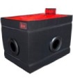 SECRET DOME - KINK CLUB LA NICHE CABINA  NEGRO & ROJO