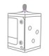 SECRET DOME - KINK CLUB CABINA SCANDALE MORADO