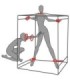 SECRET DOME - KINK CLUB CABINA SCANDALE NEGRO & ROJO
