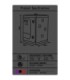 SECRET DOME - KINK CLUB CABINA SCANDALE NEGRO & ROJO