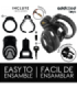 ADDICTED TOYS LOCKED - ETERNAL LOCK JAULA PARA PENE 9 CM