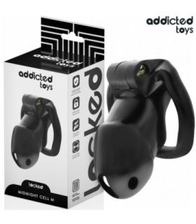 ADDICTED TOYS LOCKED - MINDNIGHT CELL JAULA PARA PENE 4.2 CM TALLA M