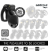 ADDICTED TOYS LOCKED - MINDNIGHT CELL JAULA PARA PENE 4.2 CM TALLA M