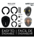 ADDICTED TOYS LOCKED - KEYLESS RESTRAINT JAULA PARA PENE 11,5 CM