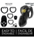 ADDICTED TOYS LOCKED - UNBROKEN DEN JAULA PARA PENE 9,8 CM