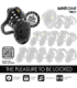 ADDICTED TOYS LOCKED - CHAINED HOLLOW JAULA PARA PENE 10,5 CM