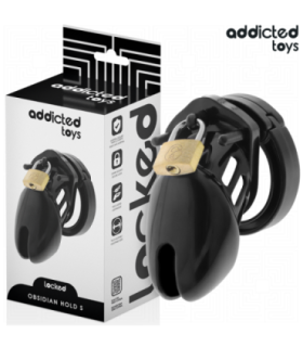 ADDICTED TOYS LOCKED - OBSIDIAN HOLD JAULA PARA PENE TALLA S