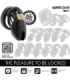ADDICTED TOYS LOCKED - OBSIDIAN HOLD JAULA PARA PENE TALLA S