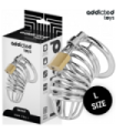 ADDICTED TOYS LOCKED - IRON CELL JAULA PARA PENE DE METAL 5 CM TALLA L