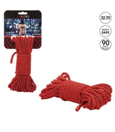 CALEXOTICS - SCANDAL CUERDA BDSM ROJA 10 M