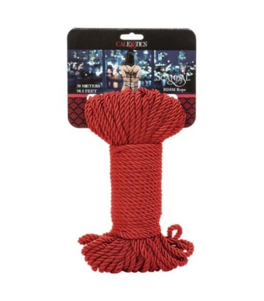 CALEXOTICS - SCANDAL CUERDA BDSM ROJA 30 M