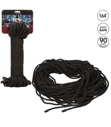 CALEXOTICS - SCANDAL CUERDA BDSM NEGRA 50 M