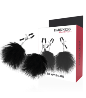 DARKNESS - PINZAS PARA PEZONES CON POMPONES 2