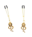 KINK - PINZAS PARA PEZONES CON COLGANTE DE COBRA 6 CM