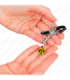 KINK - PINZAS PARA PEZONES CON CAMPANILLA DORADA 6 CM