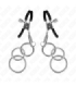 KINK - PINZAS PARA PEZONES CON 3 AROS 6 CM