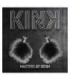 KINK - PINZAS PARA PEZONES CON PLUMA NEGRO 7 CM