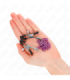 KINK - PINZAS PARA PEZONES CON CADENA VIOLETA 30 CM