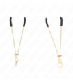 KINK - PINZAS PARA PEZONES FINA DORADO 7 CM