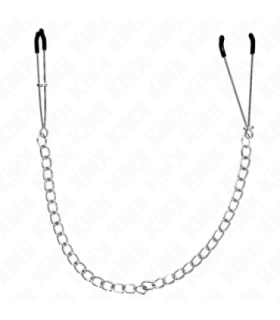 KINK - PINZAS PARA PEZONES FINA CON CADENA GRUESA 30 CM